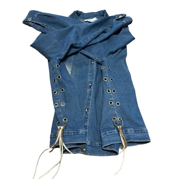 Love U.S.A Y2K Womens Jacket Size Large - Picture 6 of 9